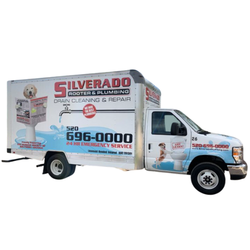 Silverado Rooter & Plumbing service vehicle