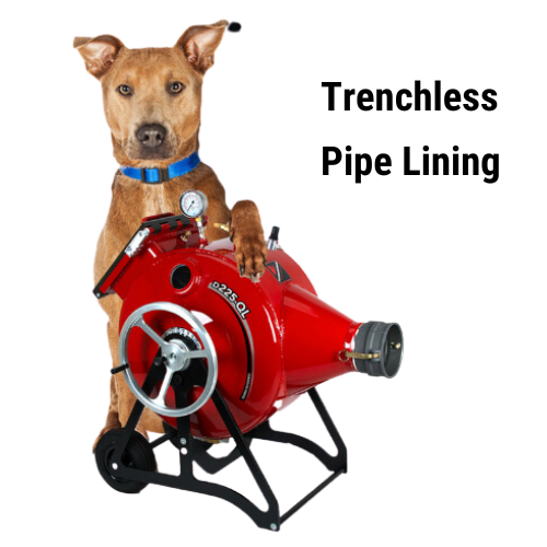 Team of plumbers working on a project site